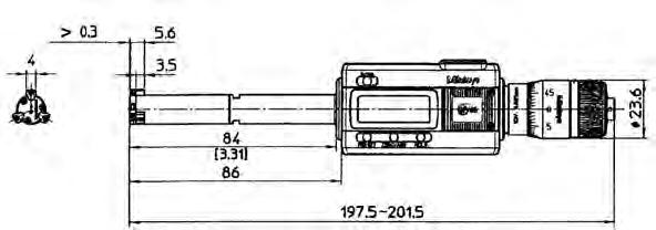 04AZB157 Przedłużacz do głębokich otworów 468-167/168