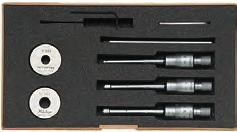 zestawie Dołączone pierścienie ustawcze Pręt przedłużający 368-906 2-3 2-2.5, 2.5-3 mm 368 001 / 368 002 ø2.