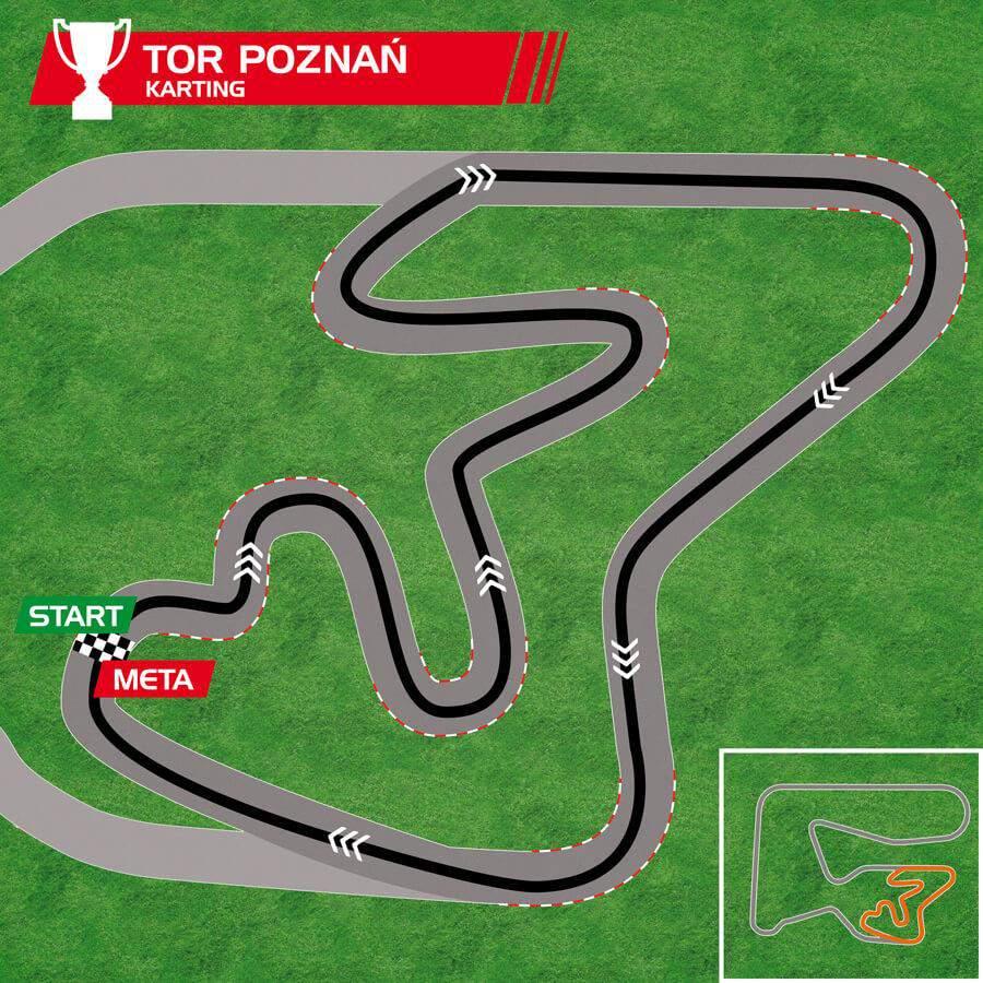 Tor Poznań Karting Nawierzchnia: asfalt Długość toru: 1500 m Szerokość: 12 m