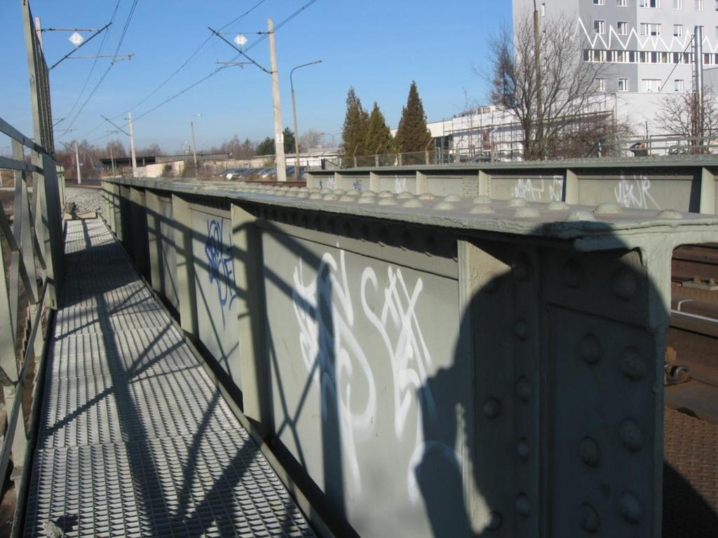 Zdjęcie 3. Most kolejowy Opole ul.