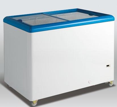TAK Termometr zewnętrzny TAK TAK Cena [PLN] 2 460,- 2 771,- urządzenie idealne do prezentacji i przechowywania mrożonych produktów spożywczych obudowa w kolorze białym