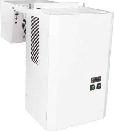 Chłodnictwo Profesjonalne Urządzenia Gastronomiczne Agregaty do komór ICE urządzenie chłodnicze typu monoblok odpowiednie do umieszczenia na ścianie komory chłodniczej.