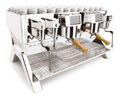 Wyposażenie kawiarni Profesjonalne Urządzenia Gastronomiczne Elektra - Ekspresy kolbowe Indie Model IND2 IND3 Wymiary zewnętrzne 865x561x466 1077x561x466 Pojemność bojlera[l] 12 16 Ilość grup 2 3 Moc