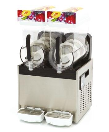 Profesjonalne Urządzenia Gastronomiczne Wyposażenie kawiarni Granitory - linia MS Model MS1x15 MS2x15 MS3x15 Wymiary zewnętrzne (WxDxH) [mm]