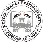 Strona 1 z 12 WYŻSZA SZKOŁA BEZPIECZEŃSTWA z siedzibą w