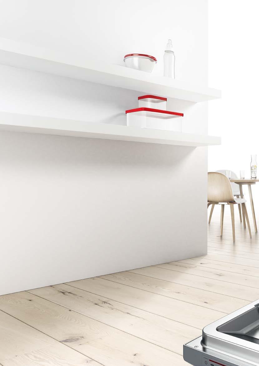 54 www.bosch-home.pl Wiele zmywarek potrafi myć plastik. Pudełka śniadaniowe, miski, butelki dla niemowląt te praktyczne przedmioty z tworzyw sztucznych są obecne w kuchni od lat.