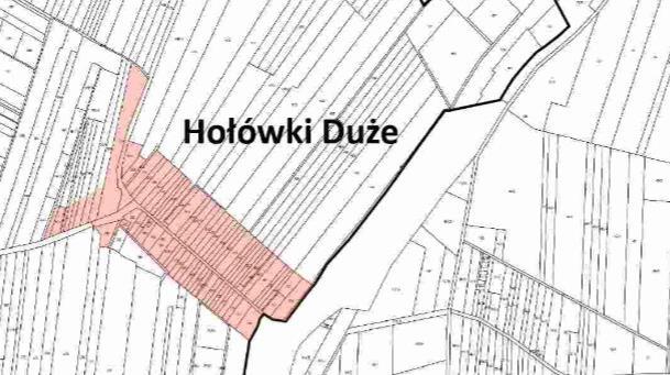 Powierzchnia sołectwa liczy 102 ha (stanowiąc 0,59% powierzchni gminy), zaś liczba 20 Niniejsza grafika stanowi jedynie podgląd mapy sporządzonej w skali 1:5000, która stanowi załącznik 1 do