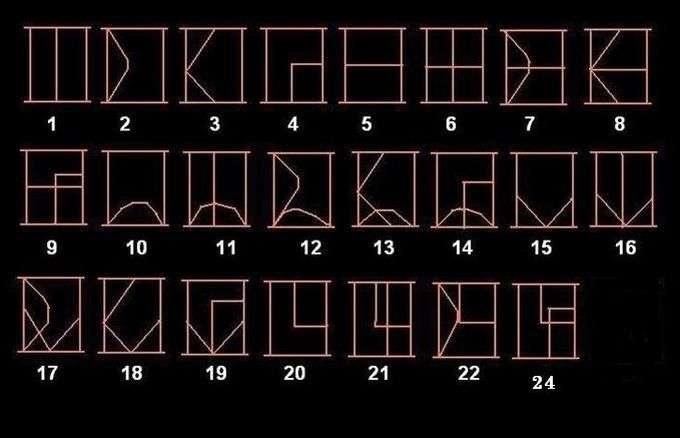 liczba 6 jest połączeniem 1 i 5. W ten sposób ustalamy symbol kolejnych liczb powyżej 10. Z nowo nabytą wiedzą możesz rozszyfrować znaki na kulkach-oczach. Wiemy, że są to liczby 2, 3, 4 i 5.