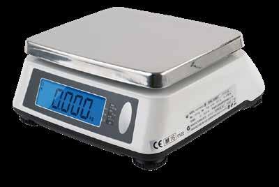 urządzeń POS Zasobnik na baterie (3xLR20), zasilacz sieciowy, akumulator (opcja) Model Zakres Działka Cena waż. (kg) legal.
