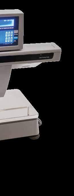 Wagi sklepowe / Wagi drukujące etykiety / CAS CL5500 29 72-klawiszowa klawiatura z natychmiastowym dostępem do 144 najczęściej sprzedawanych produktów Duża pojemność pamięci asortymentów PLU pozwala