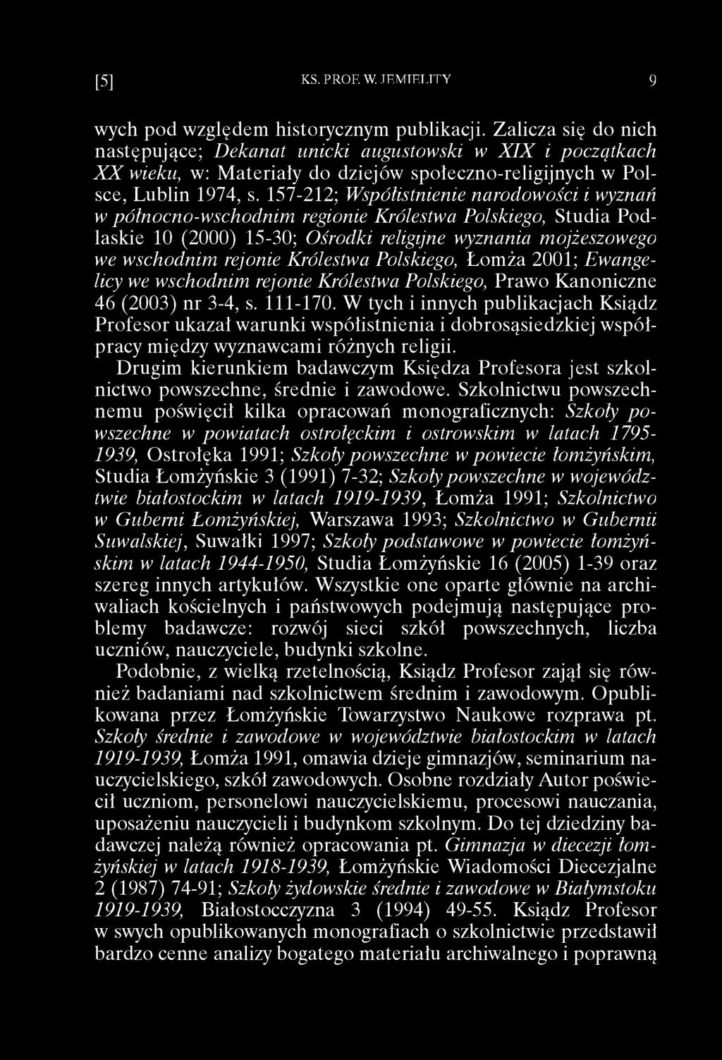 wych pod względem historycznym publikacji.