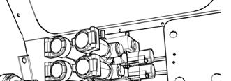 ELEKTROHYDRAULIKA P+13N011 ZEWNĘTRZNY UKŁAD HYDRAULIKI Dostarcza olej ciśnieniowy dla odbiorników hydraulicznych