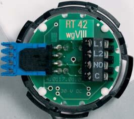 RT V wg Przycisk-Okrągły V, zabezpieczony przed rozbryzgami wody.1 mm²... 1 mm² AWG 6-8 Element Przycisk, 1 zestyk zwierny przełączający U-przełączania =. V... 3 V A/ V D -przełączania =.1 ma.