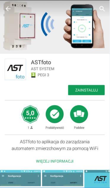 Należy mieć konto Google dodane do swojego urządzenia. Instrukcję jak dodać konto można znaleźć w linku https://support.google.com/googleplay/answer/2521798?