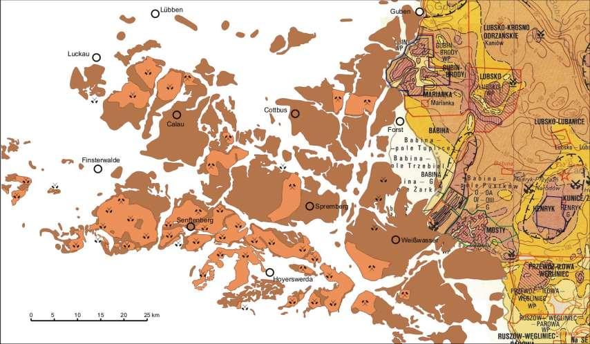 KRAJOBRAZ GEOLOGICZNY PROCESY GEOLOGICZNE POWSTANIE SKAŁ węgle brunatne