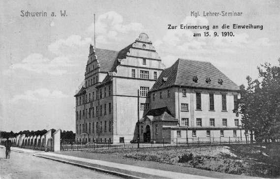 36 Skwierzyna - Schwerin an der Warthe 32. Seminarium nauczycielskie obecnie Liceum Ogólnokształczące - Lehrerseminar.