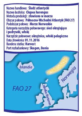 ŁAŃCUCH DOSTAW RYB I OWOCÓW MORZA