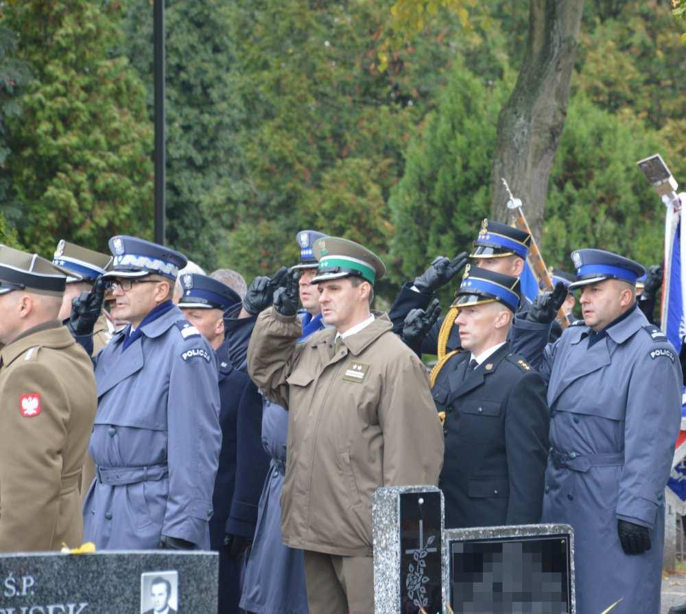 Jarosław Kaleta, Komendant Powiatowy Policji w Namysłowie nadkom. Andrzej Ostrycharczyk wraz z zastępcą podinsp. Józefem Chudobą.
