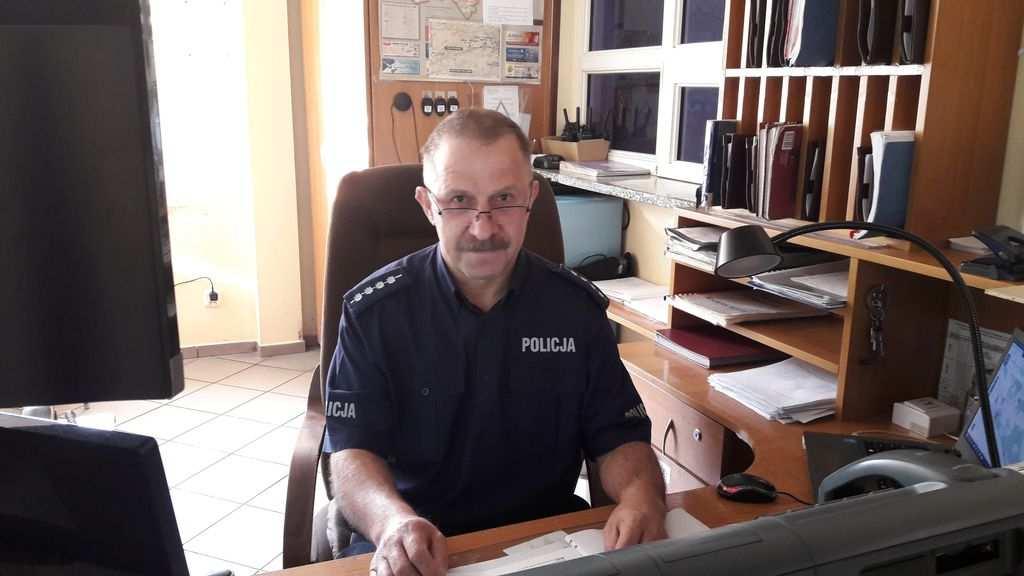 Taki dyżurny to wzór do naśladowania Policjantem jest się nie tylko na służbie.
