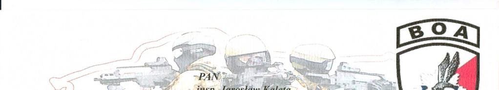 Podziękowania dla funkcjonariuszy