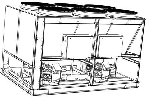 2 C B A ECOMAX - Sprężarki tłokowe LCH P 322 412 462 532 622 Widok 2 2 2 2 2 A mm 3502 4502 4502 4510 5716 B mm 2300 2300 2300 2300 2300 WERSJA STANDARDOWA C mm 2213 2213 2213 2213 2213 Masa bez wody