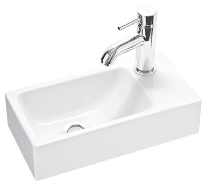 ELARA III UMYWALKA MEBLOWA /NABLATOWA / WISZĄCA VANITY / COUNTERTOP / WALL-MOUNTED WASHBASIN Index: P_U_026_03_00 0 200 100 - Meblowa / Vanity - Wisząca / Wall-mounted Z otworami lub bez otworów