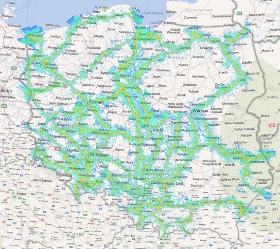 6a) [16]. W maju 2013 roku firma ATDI podpisała umowę z PKP Polskie Linie Kolejowe S.A. na opracowanie Wstępnego planowania radiowego GSM-R dla linii kolejowych objętych Narodowym Planem Wdrażania ERTMS w Polsce".