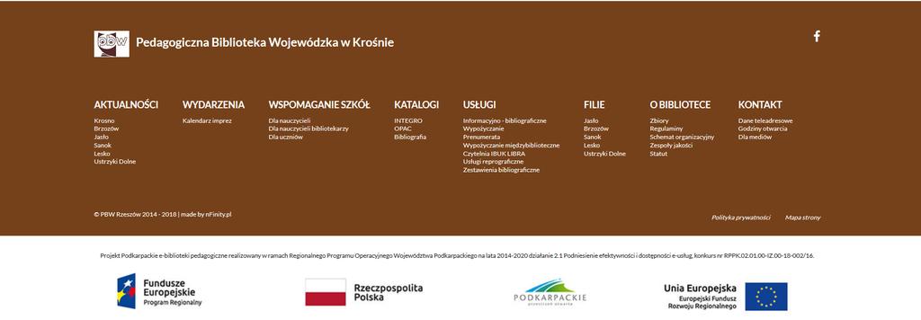 KONTAKT ul. Grodzka 45b 38-400 Krosno tel. 13 43 215 72 fax. 13 43 219 58 strona www.krosno.pbw.org.