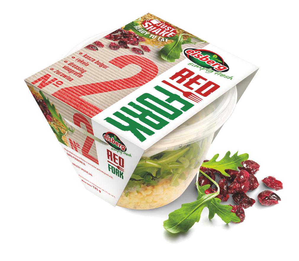 S A Ł AT Y WA R S T W O W E RED FORK 1 RED FORK 2 kasza bulgur, pomidory suszone, rukola, dressing vinegrette
