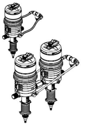 Ver.1.0.2019 REMOTE INJECTION / ZESTAW OMIJANIE DOZOWNIKA Zestaw do omijanie dozownika (nie w zestawie) Ref.