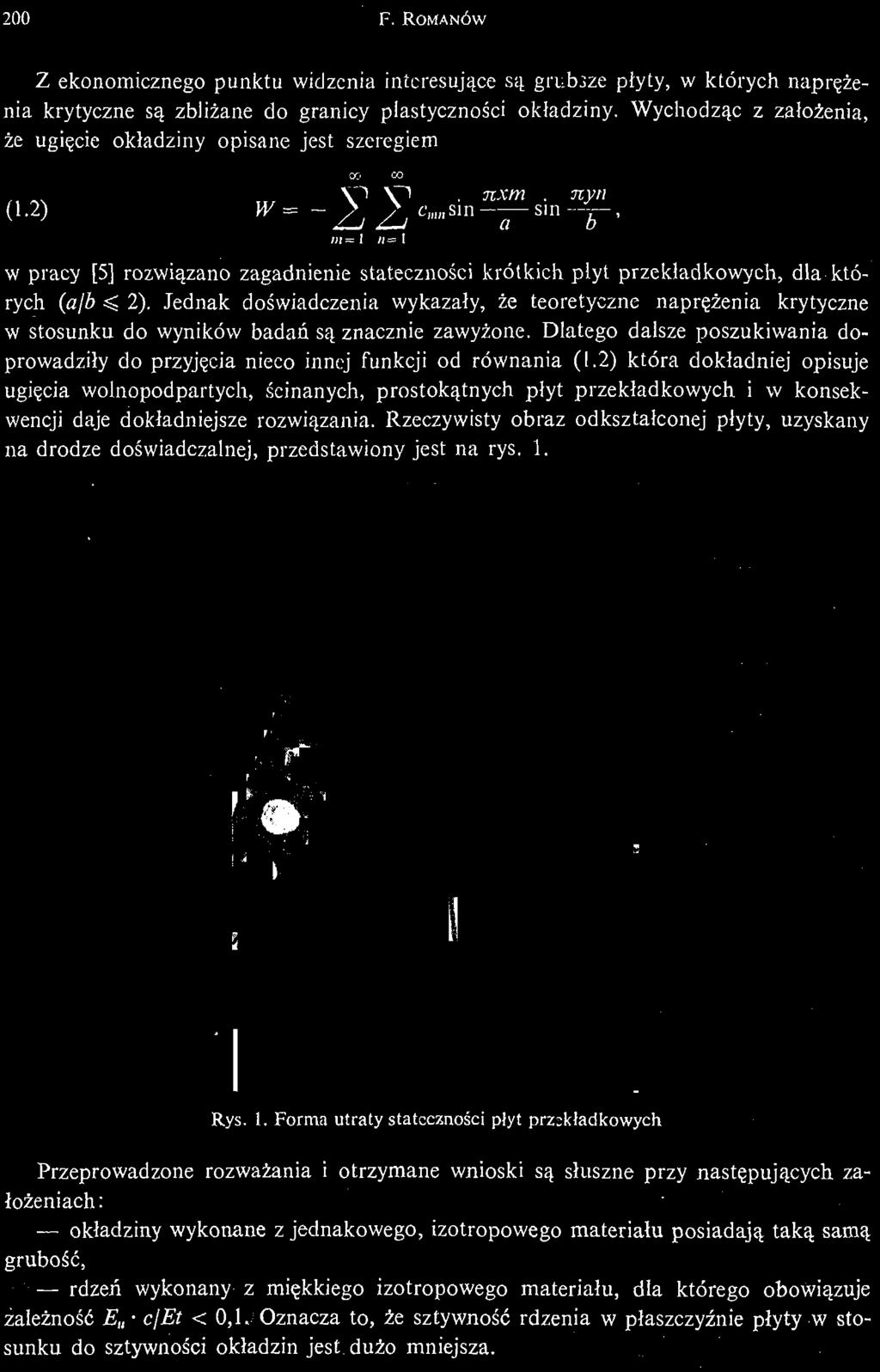 Dlatego dalsze poszukiwania doprowadziły do przyjęcia nieco innej funkcji od równania (1.