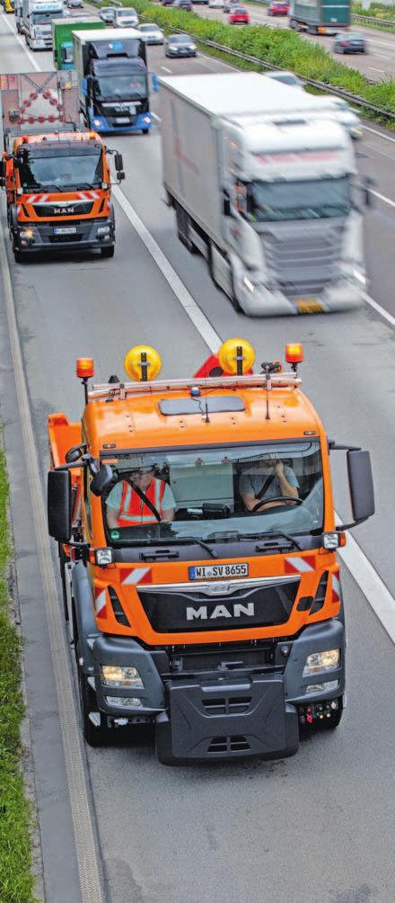Innym przedsięwzięciem związanym z łącznością, a realizowanym przez MAN-a, jest projekt badawczy afas. Analizuje się w nim techniczną możliwość zautomatyzowanej jazdy.
