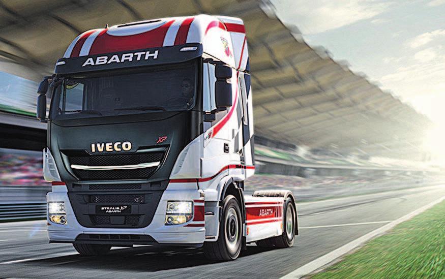 [ 4 ] CIĘŻARÓWKI Limitowana edycja Stralisa Abarth w Polsce IVECO Poland prowadzi obecnie akcję promocyjną dotyczącą limitowanej edycji swojego flagowego modelu z serii Stralis w specjalnym wydaniu