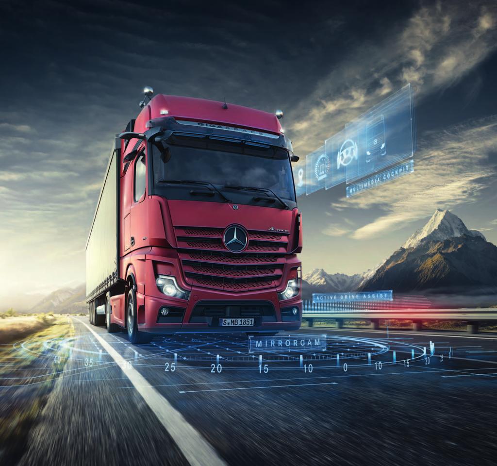 Wszyscy mówią. Jeden robi. Nowy Actros.