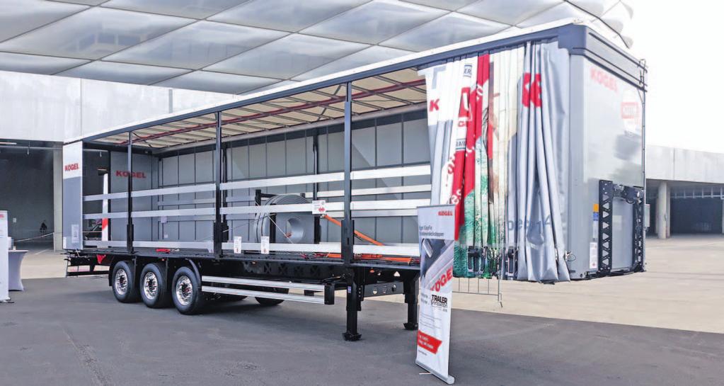 [ 56 ] NACZEPY Nowości Kögla na targi IAA Kögel, trzeci pod względem wielkości niemiecki producent naczep uniwersalnych i specjalizowanych, na wrześniowych targach IAA pokaże kilka premierowych