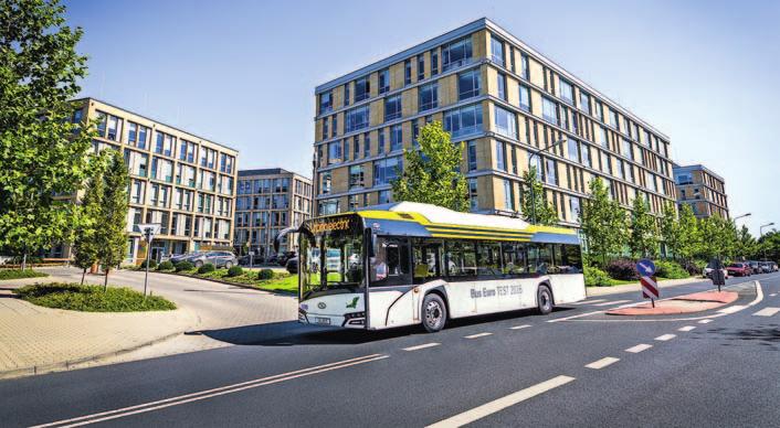[ 62 ] AUTOBUSY Solaris na targach w Berlinie Czystość powietrza to wielki problem dla wszystkich krajów europejskich.