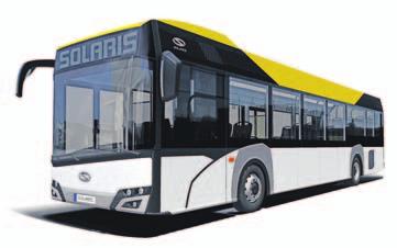 Solaris przedstawia też inne swoje trolejbusy: długi, przegubowy Trollino 18 i bardzo długi, dwuprzegubowy Trollino 24. Pokazuje też różne napędy i różne systemy gromadzenia i ładowania energii.