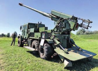 [ 8 ] PANORAMA Nowy samochodowy armatohaubiczny system artyleryjski z Ukrainy Ukraina opracowała zaawansowaną samobieżną armatohaubicę (SPH) kalibru 155 mm na nośniku samochodowym, zwaną Bogdana.