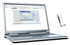 KOMTRAX Droga do większej wydajności KOMTRAX stanowi najnowsze osiągnięcie w technologii bezprzewodowego monitorowania. Jest kompatybilny z komputerami, smartfonami lub tabletami.