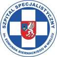 SZPITAL SPECJALISTYCZNY im. Edmunda Biernackiego w Mielcu ul. Żeromskiego 22 39-300 Mielec KRS: 0000002538 NIP 817-17-50-893 centrala 17 78 00 100 tel/fax. 17 78 00 146 http://www.szpital.mielec.