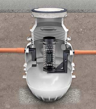 Separatory koalescencyjne do zabudowy w gruncie z tworzywa sztucznego (PED) Separatory koalescencyjne do zabudowy w gruncie z tworzywa sztucznego (PED) Budowa Montaż Ekspolatacja Polietylenowe