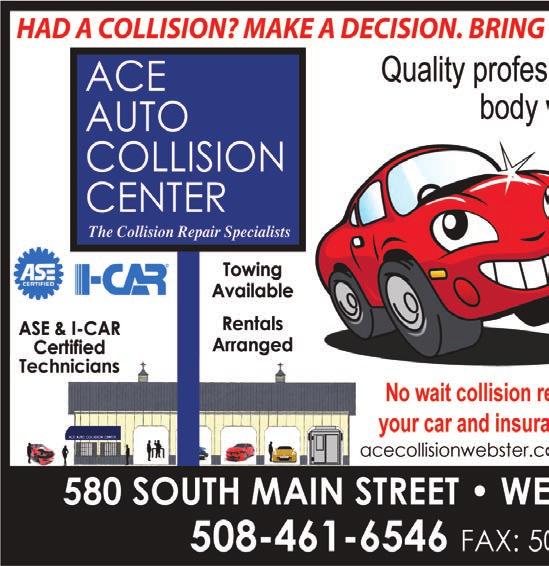 com 580 SOUTH MAIN STREET WEBSTER, MA 01570 508-461-6546 FAX: 508-461-6547 Call Today