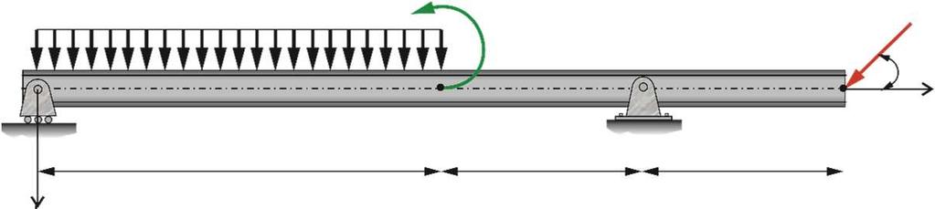 5.5 Projektowanie elementów poddanych zginaniu: przykład 1 kn/m 8 knm ^\ 1 kn B C D 1 [ Z 1 kn [ \ 0 kn T 1.