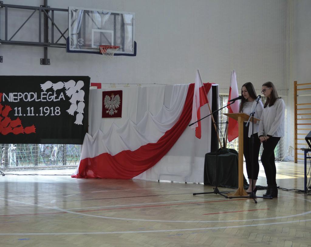 NASZE SZKOŁY DLA NIEPODLEGŁEJ POLSKI 100 lat dla Niepodległej 9 listopada 2018 r. w Szkole Podstawowej im.