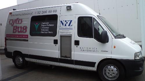 PSSE Rybnik Cytobus Centrum Medycznego Femina 18 października, tego dnia PSSE w Rybniku odwiedził cytobus Centrum Medycznego Femina w Katowicach, w którym każdy pracownik oraz odwiedzający PSSE w
