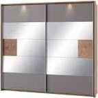 (sliding doors with mirror) 215 x 210 x 60 cm LIVORNO 84 panel okalający szafę typ 73 z oświetleniem (2 pkt.