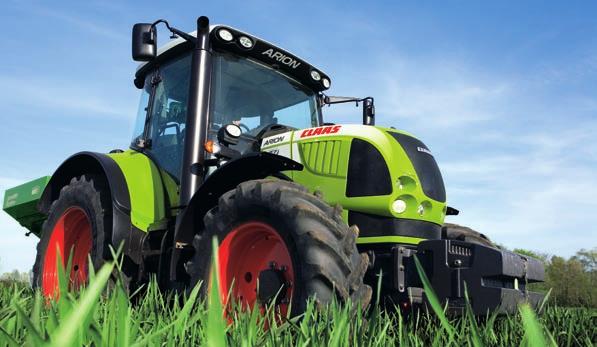 Model typoszeregu 4 cylindrowych: ARION 540 o mocy silnika 155 KM. W wielu gospodarstwach zawsze myśli się o ciągniku z silnikiem 4 cylindrowym.