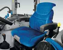 USIÑDè WYGODNIE I ODPR SI Pó aktywny fotel zaprojektowany zosta tak, by zapewniç operatorowi amortyzacj podczas pracy na nierównym terenie lub podczas jazdy po wyboistych drogach.