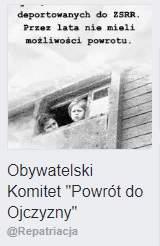 rządu opieka społeczna repatriantów będzie niewspółmierna wobec tej, którą objętą są obywatele polscy.