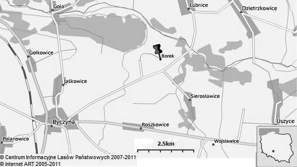 TEREN BADAŃ W dolinie rzeki Prosny w okolicach Byczyny rozciągają się kompleksy torfowisk niskich.